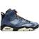 Nike Air Jordan 6 Retro Washed Denim M - Black/Sail/Varsity Red