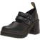 Dr. Martens Eviee Sendal Leather Heeled Shoes - Black