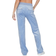 Juicy Couture Del Ray Classic Velour Pant - Della Robia Blue