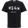 MSGM Logo Print T-shirt - Black