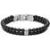 Fossil Vintage Casual Multi-Strand Bracelet - Silver/Black