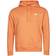 Nike Sportswear Club Fleece Pullover Hoodie - Hot Curry/White