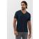 Mey T-Shirt Col V Homme en Coton Dry Cotton - Bleu Marine