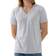 Mey Dry Cotton Colour V Neck T-Shirt - Light Grey Melange