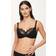 Teyli Women's Bra with Adjustable Straps - Black