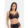 Teyli Women's Bra with Adjustable Straps - Black