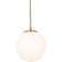 QAZQA Art Deco Gold/Opal Pendellampa ∅ 20cm
