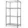 Maison & White 4 Tier Silver Shelving System 44x88cm