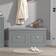 SoBuy Hallway Flip Drawer and Seat Grey Skostativ 104x51cm