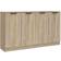 vidaXL Sonoma Eiche Sideboards 60 x 30 x 70 cm Sideboard