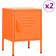 vidaXL Nachttische 2 Stk Orange 35 x 35 x 51 cm Nachttisch