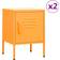 vidaXL Natborde 2 Stk 35 x 35 x 51 cm Sengebord