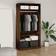 vidaXL Brown Engineered Garderobe