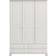 Steens Richmond White Wardrobe 130x185cm