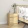 vidaXL 40x31x50 massiv Sängbord
