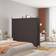 vidaXL 2-Panels 348 x 180 cm Stof Brun Rumdeler