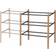 Yamazaki Home Expandable 3-Tiered Space Holds 12 to 16 Expandable Shoe Rack