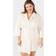 Chelsea Peers NYC Curve Bridal Ivory Satin Lace Trim Robe