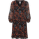 Ichi Robe d’Té - Bleu Vert Orange Noir