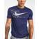 Nike Herren M NK DF UV Miler Rundvn SS GFX - Blau