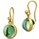 Julie Sandlau Prime Earrings - Gold/Green/Transparent