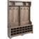 Prepac Cubby Shoe Rack 60x77"