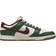 Nike Dunk Low M - Gorge Green/White/Team Red/Gum Medium Brown