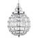 Oriva Chrystal Fönsterlampa ∅ 10cm