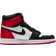 Nike Air Jordan 1 Retro High Satin Black Toe W - Black/White/Varsity Red
