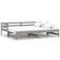 vidaXL Extendable Sofa 203cm 2 personers