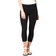 Roman Cropped Stretch Leggings - Black