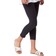 Roman Cropped Stretch Leggings - Black