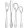 Nordahl Andersen Stainless Steel Cutlery 4-pack Hans Christian Andersen