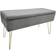 Echtwerk Scarlett Grey Opbevaringsbænk 75x41.5cm