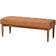 Baxton Studio Sanford Copper Settee Bench