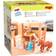 Haba Little Friends Petting Zoo Wooden Stable with 3 Exclusive Farm Animal Figures