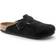 Birkenstock Boston Soft Footbed Suede Leather - Black