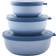 Mepal Cirqula Low Serving Bowl 3pcs 3L