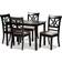 Baxton Studio Clarke Modern Dining Set 27.6x43.3" 5