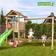 Jungle Gym Play Tower Complete Shelter Incl Swing Module X'tra & Slide