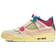 NIKE Union LA x Air Jordan 4 Retro M - Guava Ice/Light Bone/Brigade Blue/Light Fusion Red