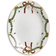 Royal Copenhagen Star Fluted Christmas Serveringsfad