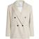 Co'Couture Linen Oversize Blazer BONE