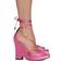 Tom Ford Pink Ankle Wrap Heeled Sandals 1P003 Rose Bloom IT