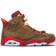 Nike Air Jordan 6 Retro Cigar - Raw Umber/Team Red/Metallic Gold/Challenge Red