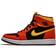 Nike Air Jordan 1 High Zoom CMFT M - Black/Chile Red/White/University Gold