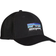 Patagonia P-6 Logo Trucker Hat - Black