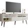 Madesa Modern White TV Bench 150x60cm
