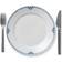 Royal Copenhagen Princess Flat tallrik 22cm