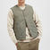 Selected Homme Quilted Vest - Green